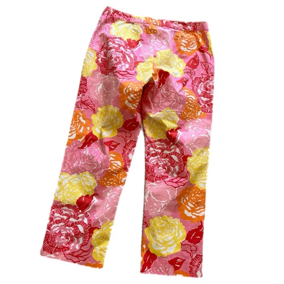 NEW VINTAGE LILLY PULITZER “WINNER’S CIRCLE” CAPRIS - Picture 3 of 12